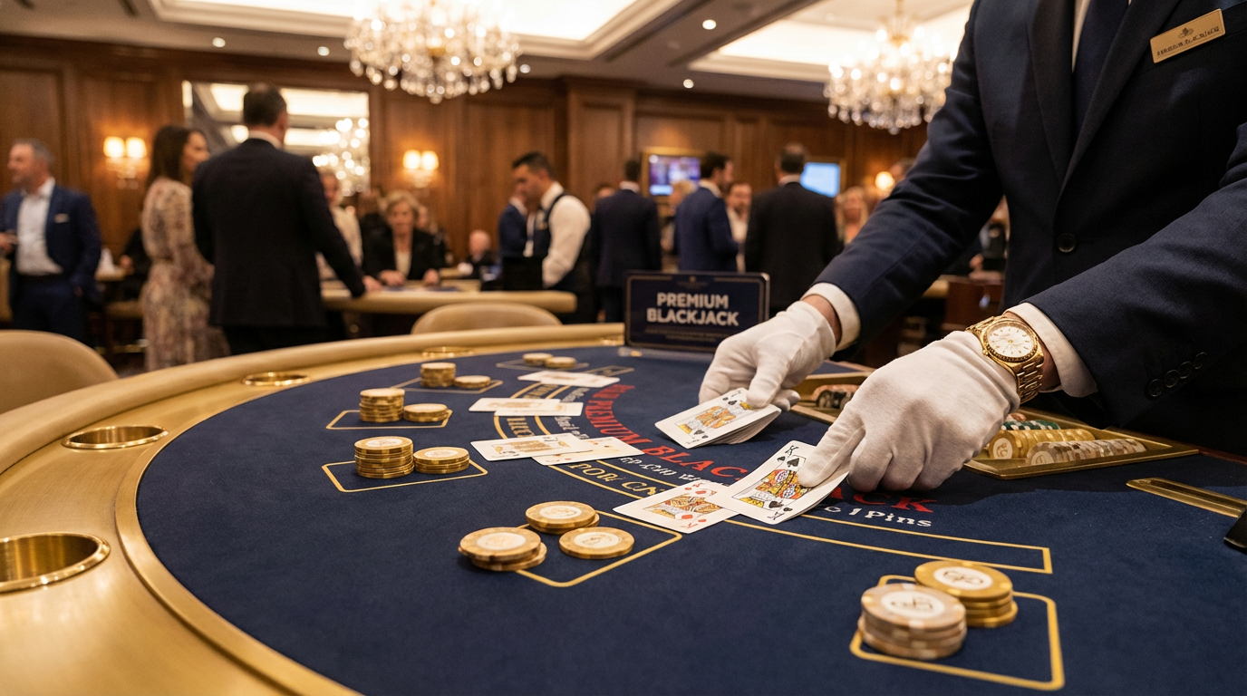 Blackjack Premium no Máxima Bet